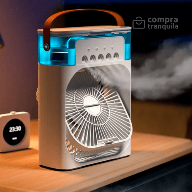 AirWave™ Turbo 4 em 1 - Ar Condicionado Portátil BiVolt - Smart Pear