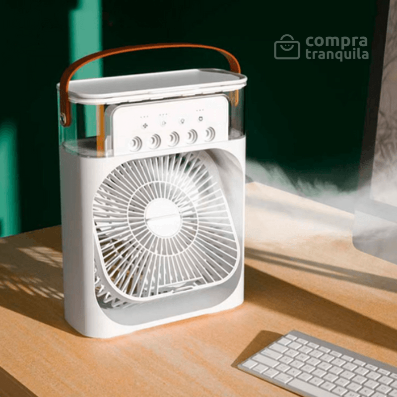 AirWave™ Turbo 4 em 1 - Ar Condicionado Portátil BiVolt - Smart Pear
