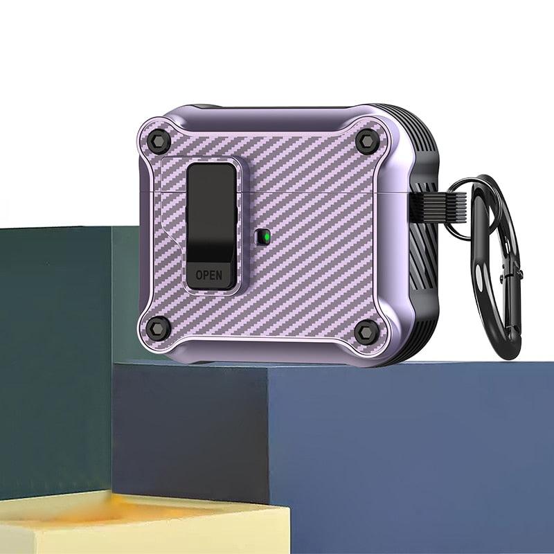 Case Carbon Shockproof - Para Apple Airpods - Smart Pear