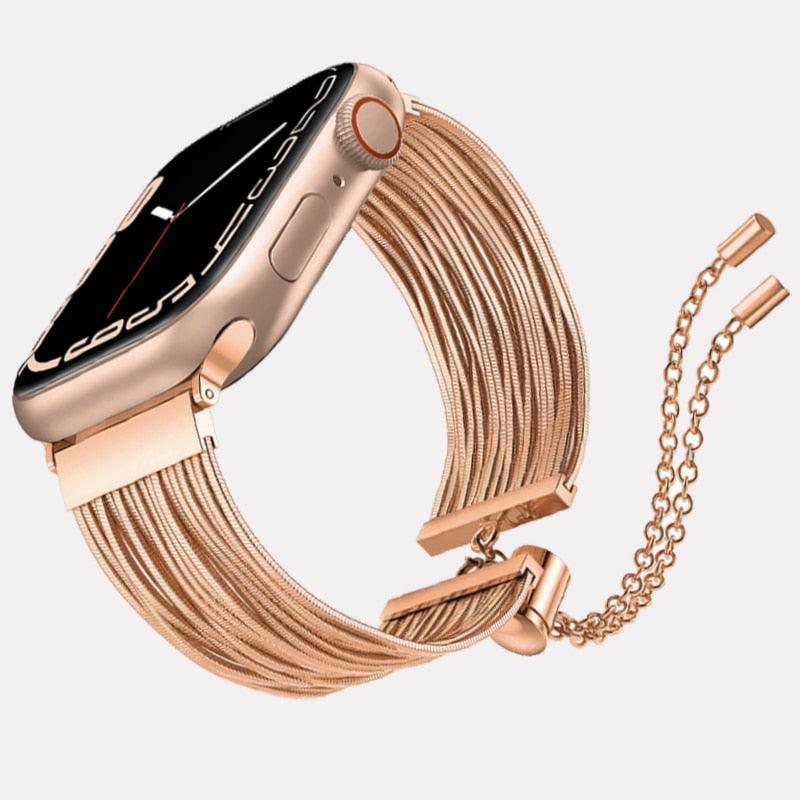 Pulseira Steel Luxury para Apple Watch - Smart Pear