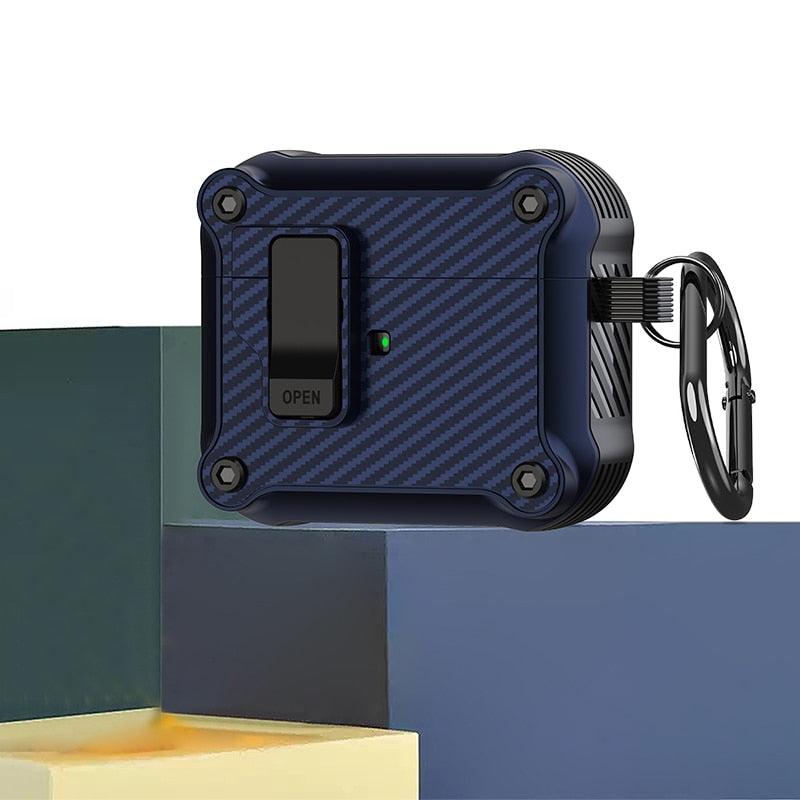 Case Carbon Shockproof - Para Apple Airpods - Smart Pear